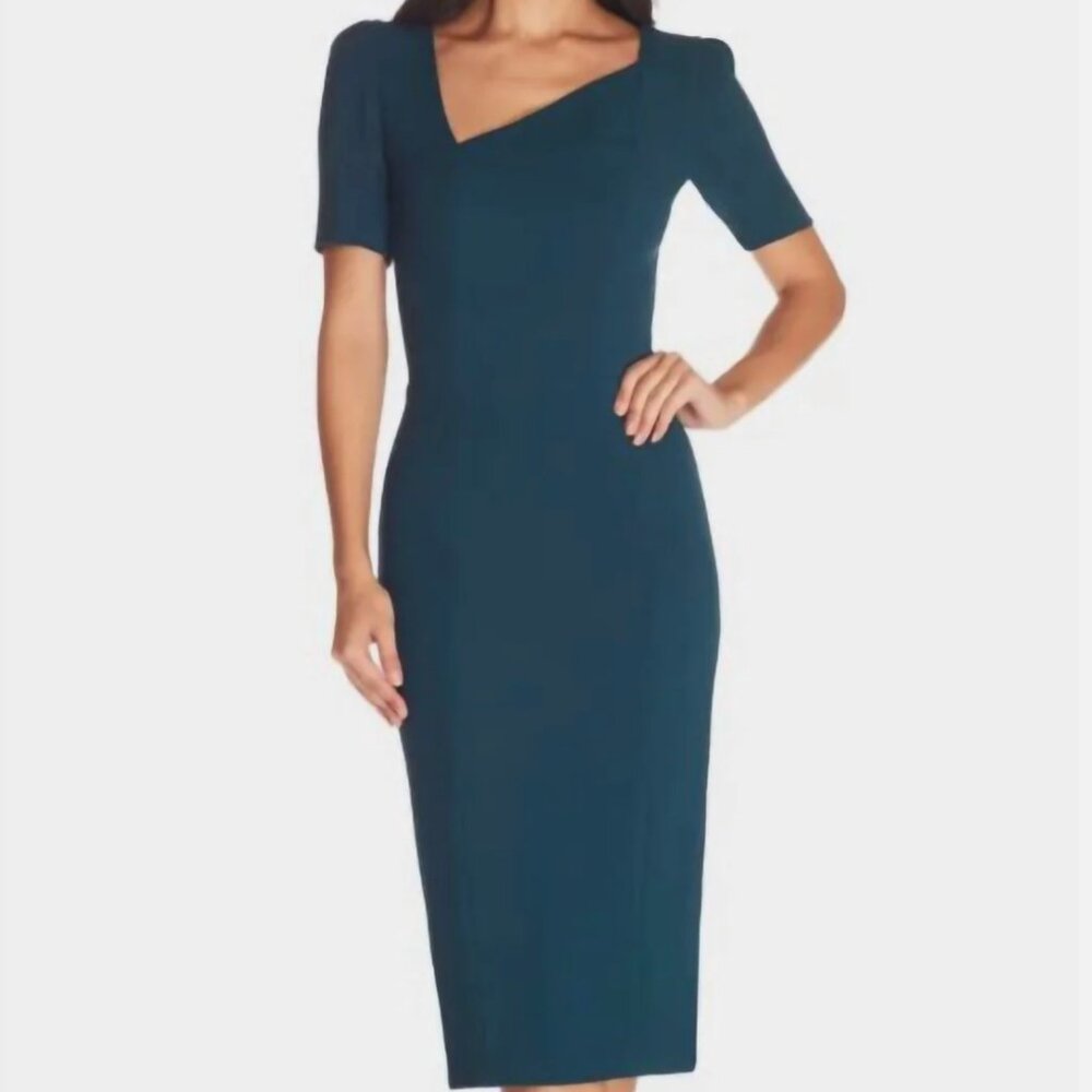 Dress the Population - Ruth Dress - Pine - Size M